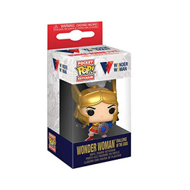 Funko Pop! Llavero: Wonder Woman 80th - Wonder Woman (Challenge of The Gods)
