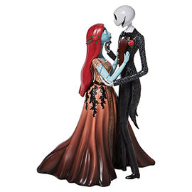Estatua Disney  The Nightmare Before Christmas Jack y Sally  Figura, 9.5 Pulgadas