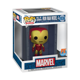 Funko Pop! Marvel: Iron Man Hall of Armor Model 4 Deluxe