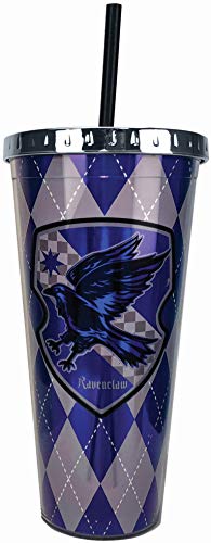 Vaso Harry Potter Ravenclaw  Cup w/Straw, 20 Oz