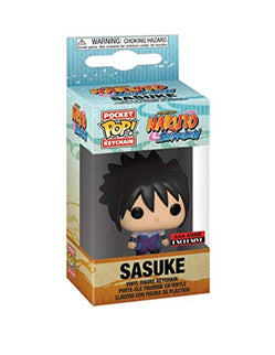 Funko Pop! Naruto Shippuden Sasuke Uchiha llavero (AAA Anime exclusivo)
