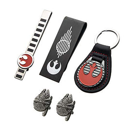 Star Wars Rebel Llavero, Tie Clip, Money Clip and Cufflink Set De Regalo