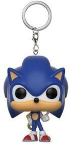 Funko Pop! Llavero: Games - Sonic w/ Ring