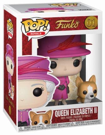 Funko POP!: Royal Family - Queen Elizabeth II Collectible Figure