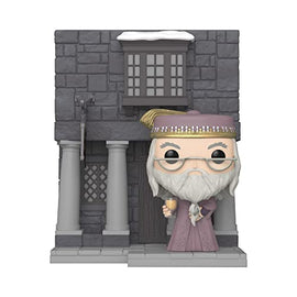 Funko Pop! Deluxe: Harry Potter: Hogsmeade - Albus Dumbledore with Hog's Head Inn, Multicolor, 65646