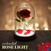Lampara Paladone Beauty and The Beast Enchanted Rose Light, Touch Activated, Officially Licensed Disney Merchandise