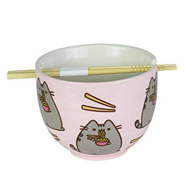 Tazón Pusheen the Cat Ramen - Bowl with Chopsticks