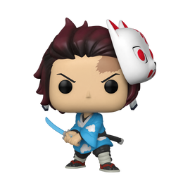 Funko Pop Animation: Demon Slayer - Tanjiro con mascara Exclusivo #867