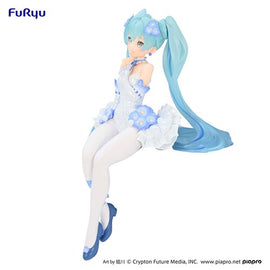 Figura Vocaloid Hatsune Miku Flower Fairy Nemophila Noodle Stopper Statue with Bonus