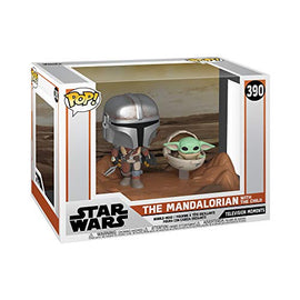 Funko Pop! Moment Star Wars: Mandalorian - Mandalorian & Child
