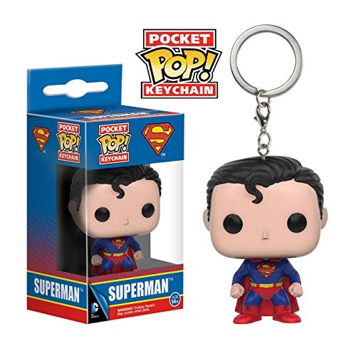 Funko Pop! Lllavero! - DC: Superman