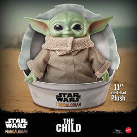 Star Wars The Child Plush Toy, 11-inch Baby Yoda- The Mandalorian