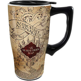 Harry Potter Solemnly Swear Taza de viaje de cerámica, 18 oz,