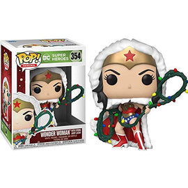 Funko Pop! DC Heroes: DC Holiday - Wonder Woman with Lights Lasso, Multicolor
