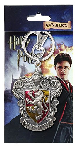 Harry Potter Gryffindor School Crest Pewter -Llavero