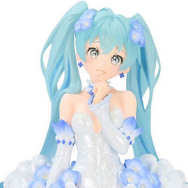 Figura Vocaloid Hatsune Miku Flower Fairy Nemophila Noodle Stopper Statue with Bonus