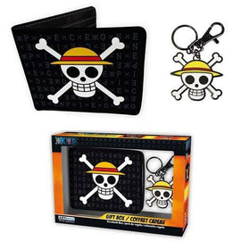 One Piece Billetera y Llavero Set Regalo