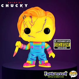 Funko Pop - Child's Play Chucky Black Light Pop! Vinyl Figure - Entertainment Earth Exclusive