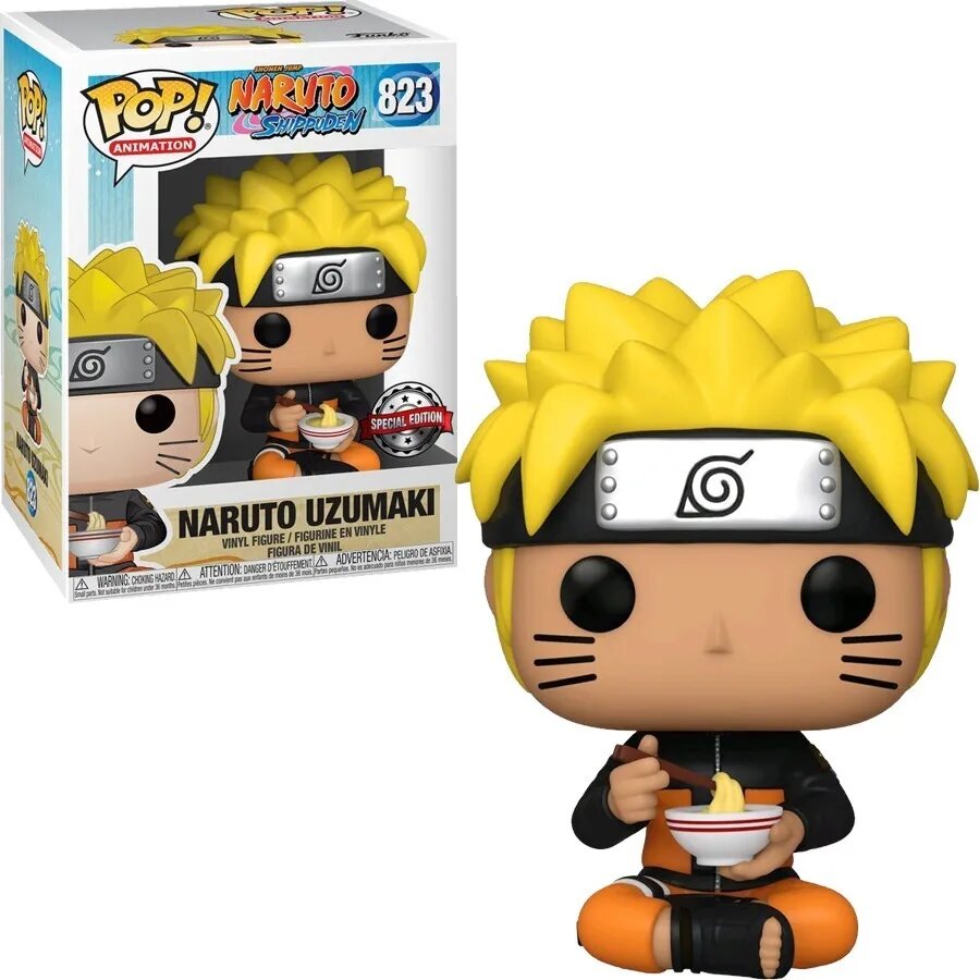 Funko Pop! Naruto shippuden - Naruto uzumaki Comiendo Ramen - Special  Edition
