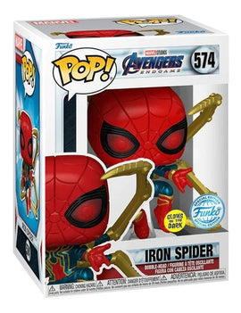 Funko Pop! - Avengers End Game - Iron Spider #574 - Glow In The Dark