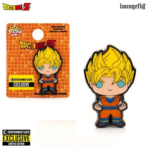 Dragon Ball Z Super Saiyan Goku Pop! Enamel Pin - E.E. Exclusive