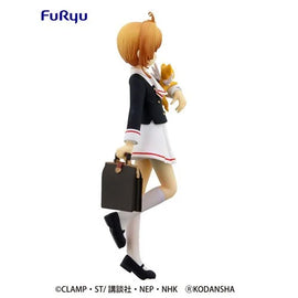 Figura Furyu 6.7" Cardcaptor Sakura Clear Card: Sakura Kinomoto Special Figure Series "Tomoeda Junior High School Uniform"