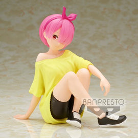 Figura Banpresto - Re:Zero Starting Life in Another World Ram Training Style Version Relax Time