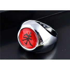 Anillo Naruto  Akatsuki Rojo