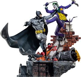 IRON Studios: Batman vs Joker Diorama Escala 1/6