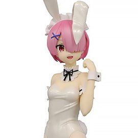 Figura Re:Zero - Starting Life in Another World Ram BiCute Bunnies White Color Version Statue