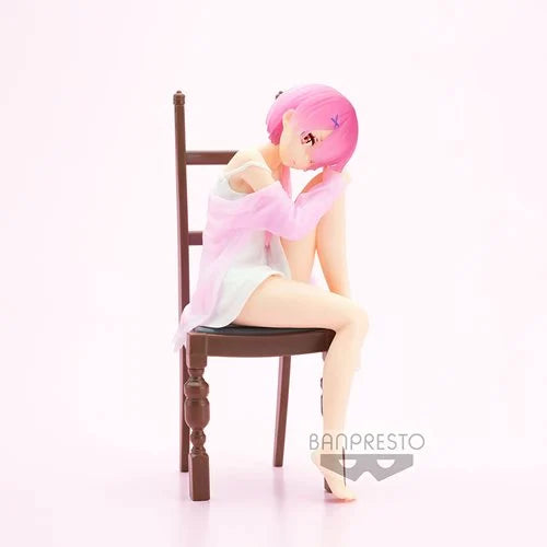Figura Banpresto - Re:Zero Starting Life In Another World Ram Relax Time