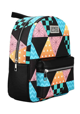 Demon Slayer: Kimetsu No Yaiba Patterns Mini Mochila