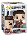 Funko Pop!  Avengers Endgame -I Am Iron Man Glow in The Dark -PX