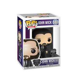Funko Pop! Movies: John Wick - John in Black Suit with Dog Buddy