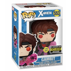 Pop Exclusive X-Men Gambit Glow-in-The-Dark Exclusivo EE