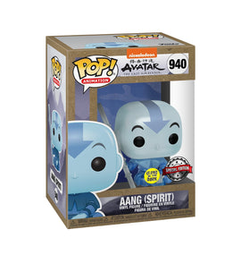 Funko Pop Animation: Avatar - Avatar Aang Espiritu Exclusivo