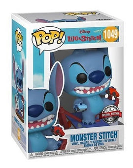 Funko Pop Disney: Lilo y Stitch - Stitch Monstruo Exclusivo