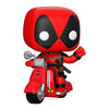 Funko Pop! Ride Marvel: Deadpool & Scooter Collectible Figure, Multicolor