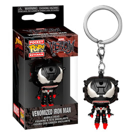 Funko  Pop Llavero: Marvel venomizado - Iron Man Llavero