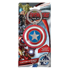 Captain America Shield Pewter Key Chain