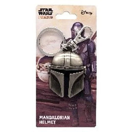 Llavero - Star Wars: The Mandalorian Helmet Pewter