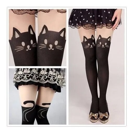 Pantimedia De Gato, Pantimedia Kawaii