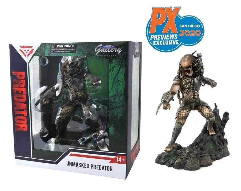 Predator Gallery Unmasked Statue SDCC 2020 Previews Exclusive - Figura ...
