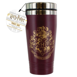 Harry Potter Hogwarts Termo De Acero Guinda