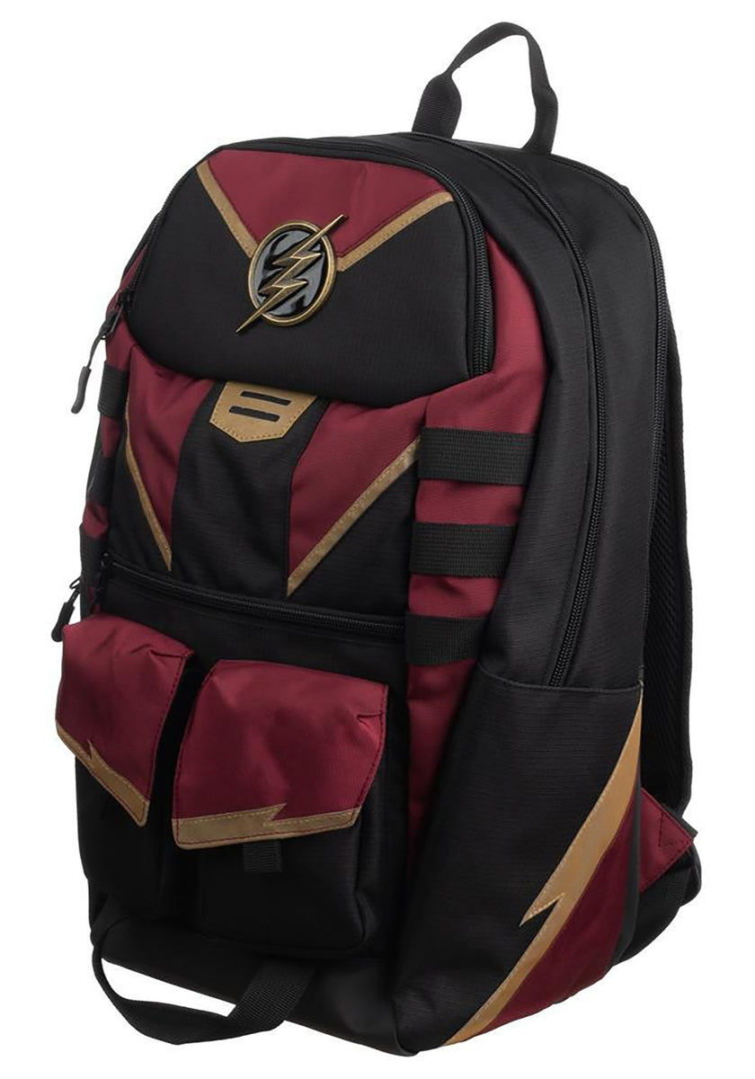 The Flash Black and Maroon Backpack -Mochila Flash – ANIME SHOP SON